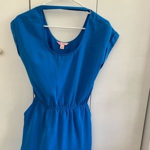 Blue dress